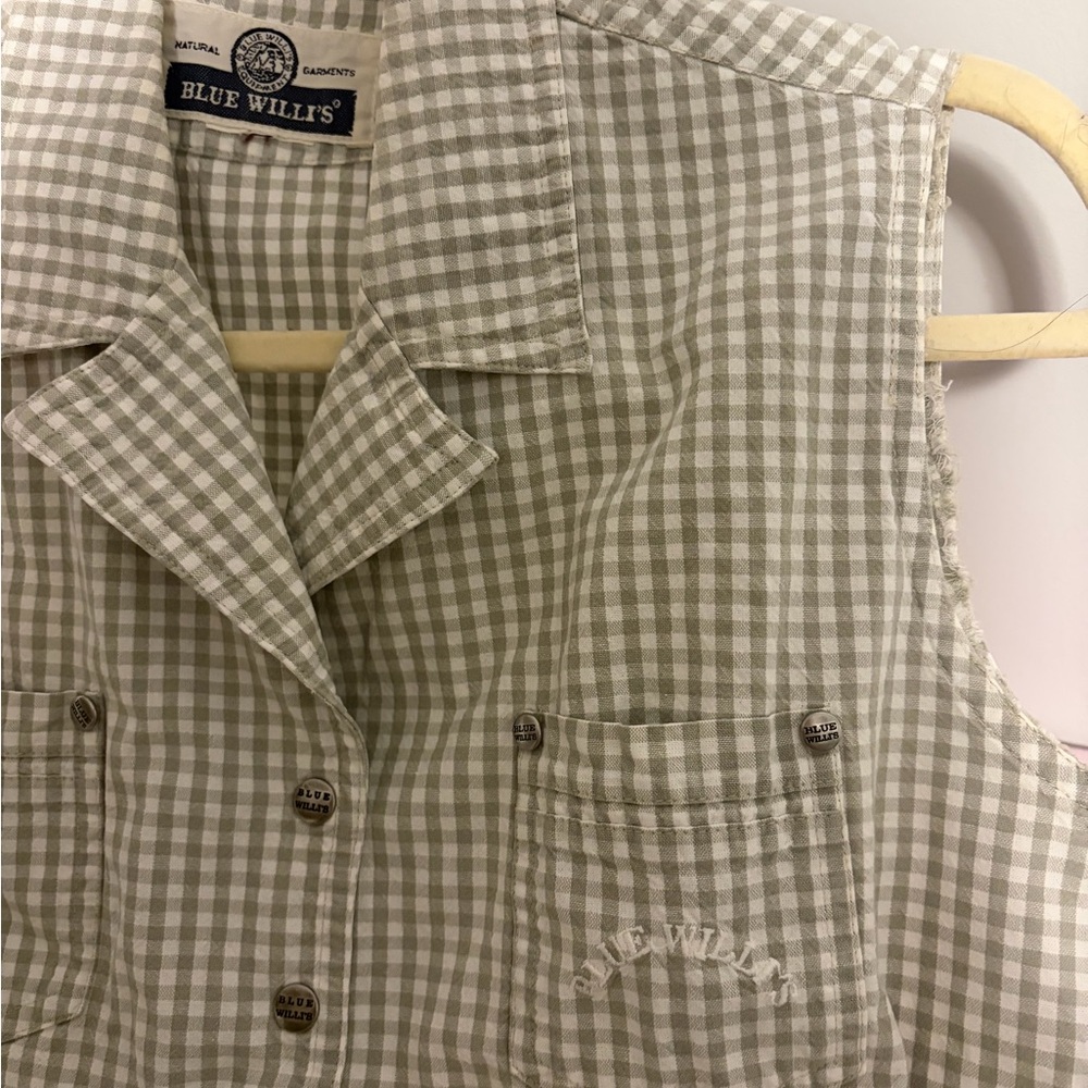 BLUE WILLI’s Structured Cotton Top